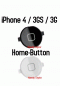 Preview: iPhone 3GS Home-Button / iPhone 3GS Home-Knopf