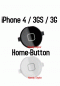 Preview: iPhone 3G Home-Button / iPhone 3G Home-Knopf