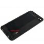 Preview: iPhone 4 Back Cover Schwarz mit Glas