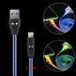 Preview: iPhone 6/6+/5S/5C/5 Lightning LED Daten-Ladekabel (Farbwahl)