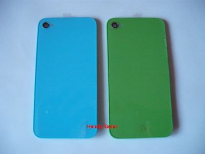 iPhone 4 Back Cover mit Glas ohne Schrift