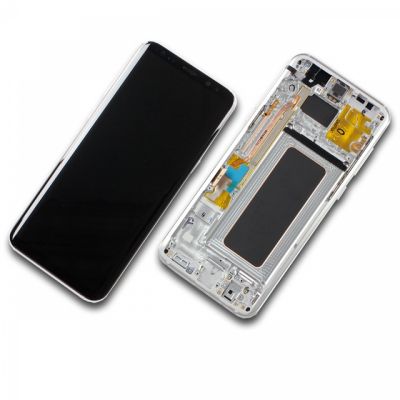 Samsung Galaxy S8 Plus SM-G955F Komplett-Display Silber