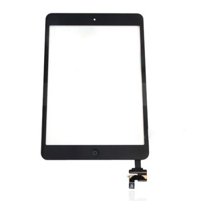iPad MINI 1,2 Glasfront Schwarz + Touch Screen + Kleinteile-Set