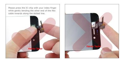 iPhone 4 Display komplett Rot