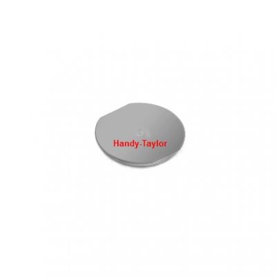 iPhone 4 Metall-Chrome Home-Button (Silber/Weiß)