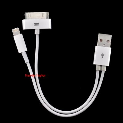 2in1 USB Adapter-Kabel für iPhone, iPad, iPod