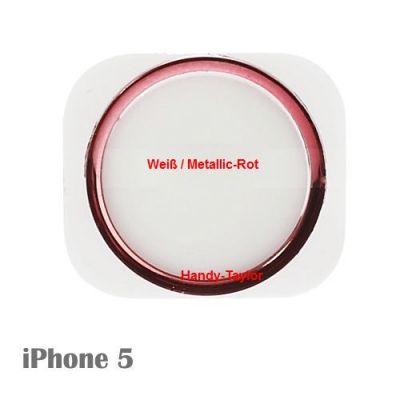 iPhone 5 Home-Button Metallic W/S (5 Farben)