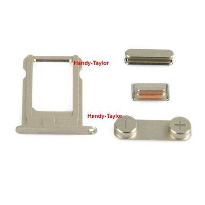 iPhone 5S / SE Button-Set+SIM Tray Gold