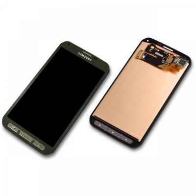 Samsung SM-G870F Galaxy S5 Active Komplett-Display Grün