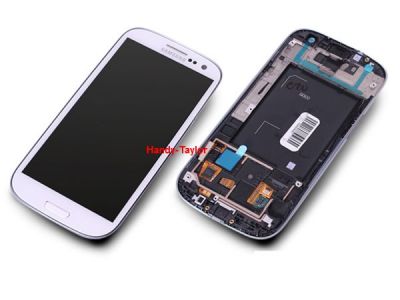 Samsung GT i9300 Galaxy S3 Komplett-Display Weiß