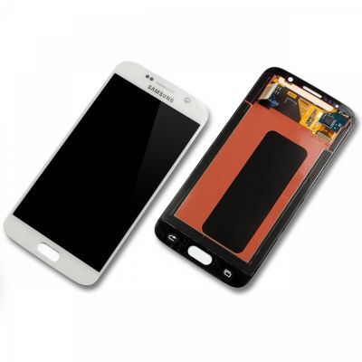 Samsung Galaxy S6 SM-G920F Komplett-Display Weiß
