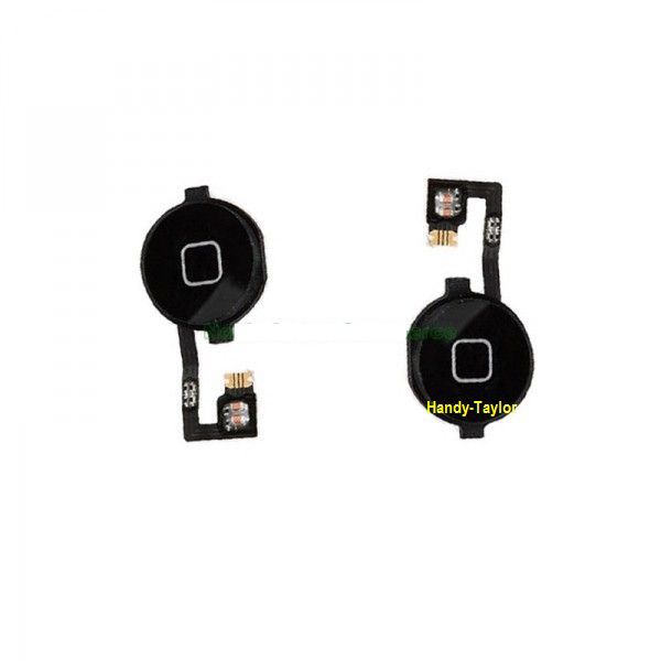 iPhone 4S Home Button Kabel mit Home-Button (Schwarz, Weiß)