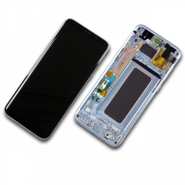 Samsung Galaxy S8 Plus SM-G955F Komplett-Display Blau