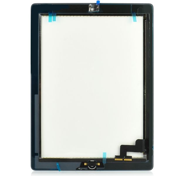 iPad 2 Glasfront Weiß mit Touch Screen+Kleinteile-Set