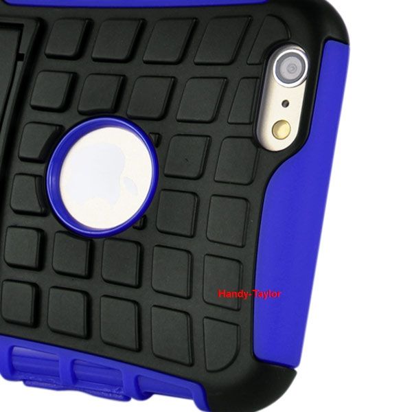 iPhone 6+ / 6S+ TPU Stand-Case Blau