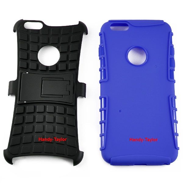 iPhone 6+ / 6S+ TPU Stand-Case Blau