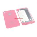 iPhone 4 Back Cover Rosa mit Glas