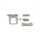 iPhone 5S / SE Button-Set+SIM Tray Silber