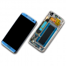 Samsung Galaxy S7 EDGE SM-G935F Komplett-Display Blau